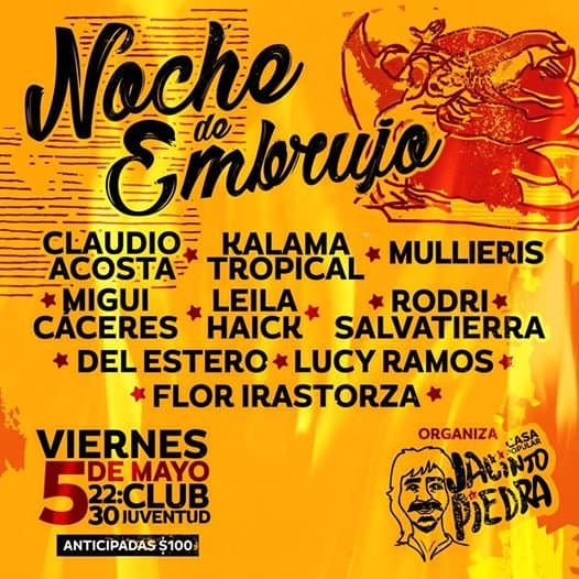 Peña popular «Noche de embrujo». Respirar con las branquias de la autogestión.