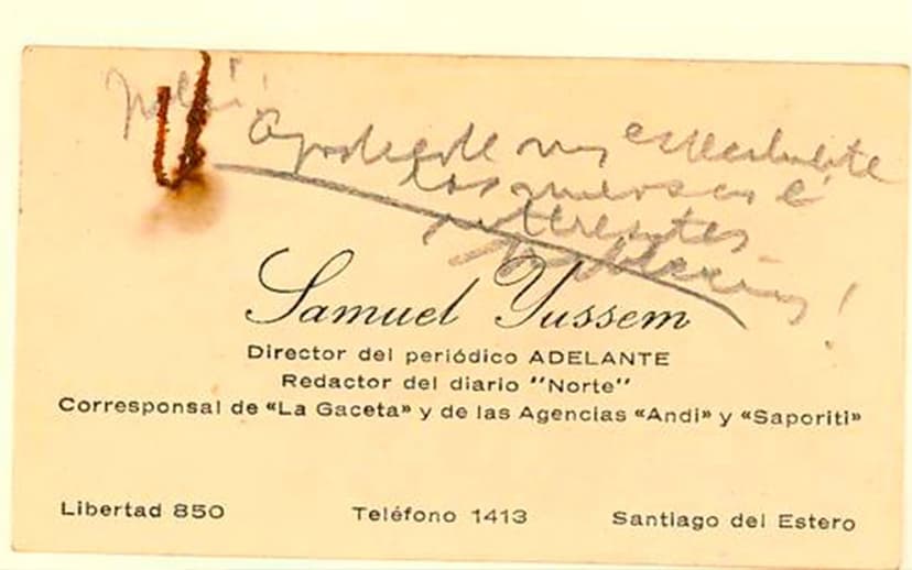 Breve semblanza de Samuel Yussem